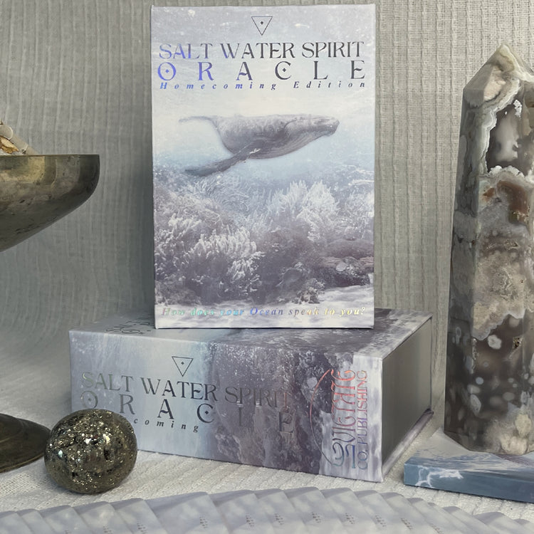 Salt Water Spirit Oracle Cards - Divine Feminine Deck with