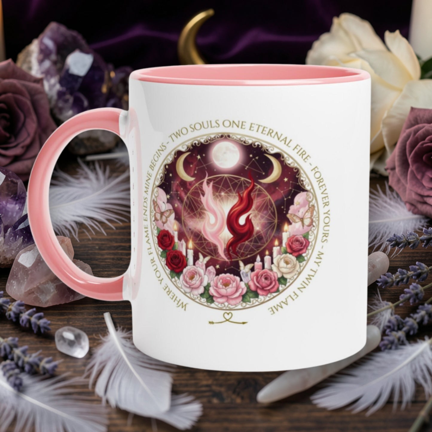 Twin Flame Valentine Mug