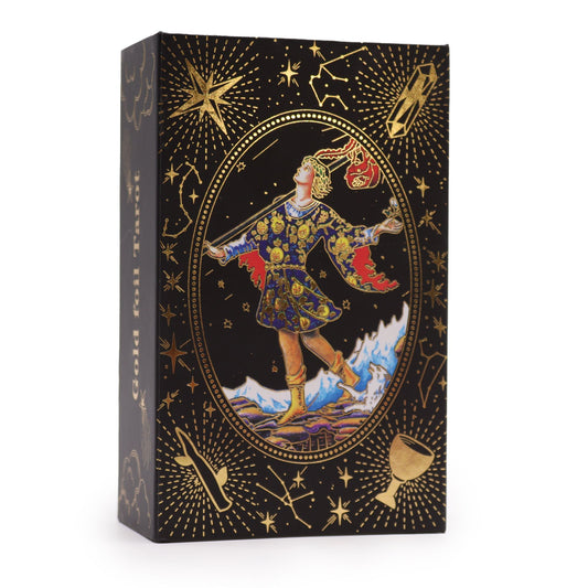 Gold Foil Tarot Cards Let the Magic Begin Gift Set with Guidebook