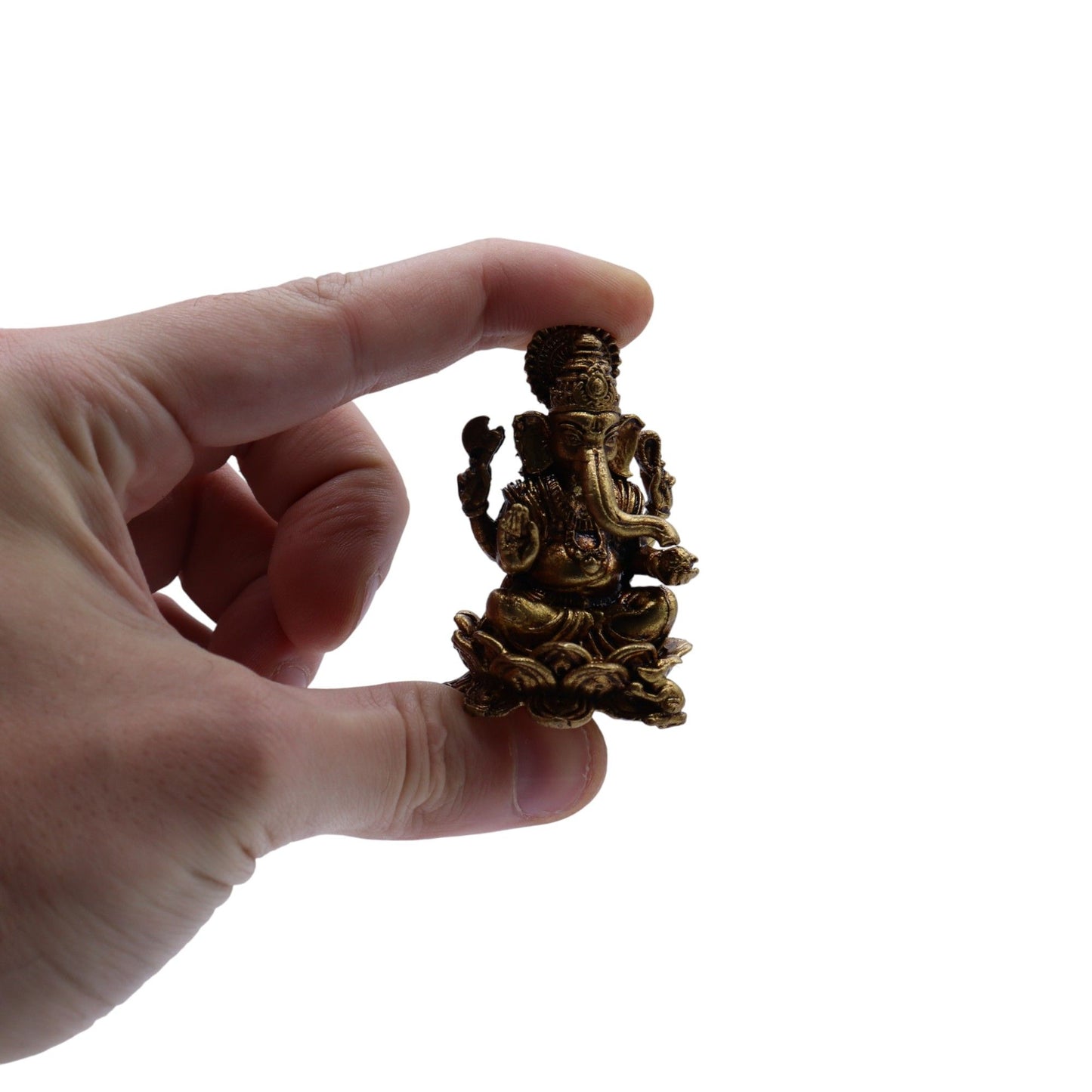 Brass Miniature Gods - Ganesha