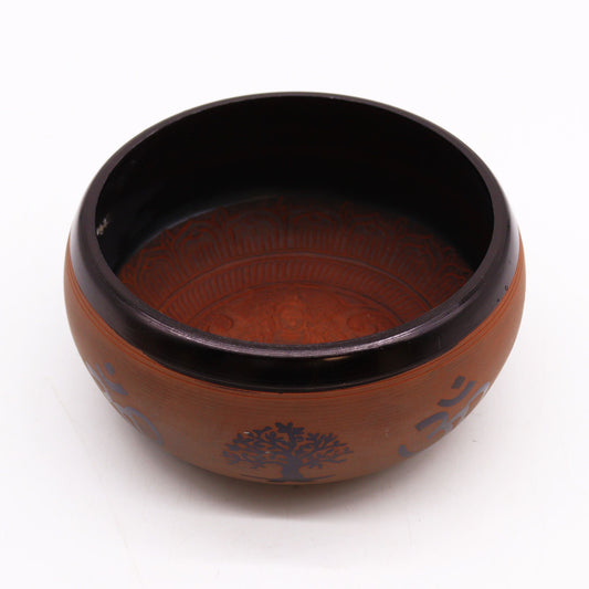 Earth Powder Singing Bowl - Clay Om Budd