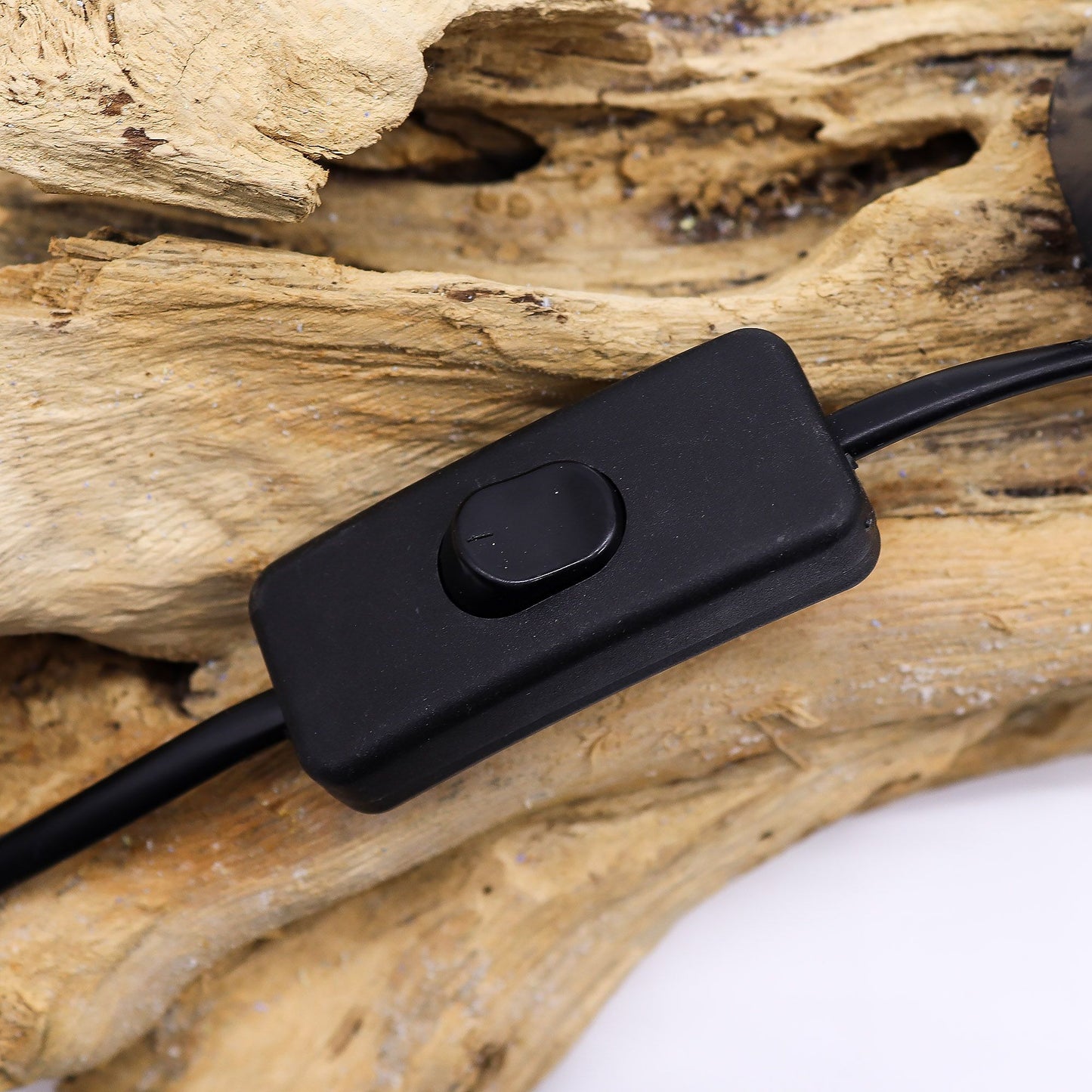 DriftGlow Lamp Cotton Luna Ivory Shade