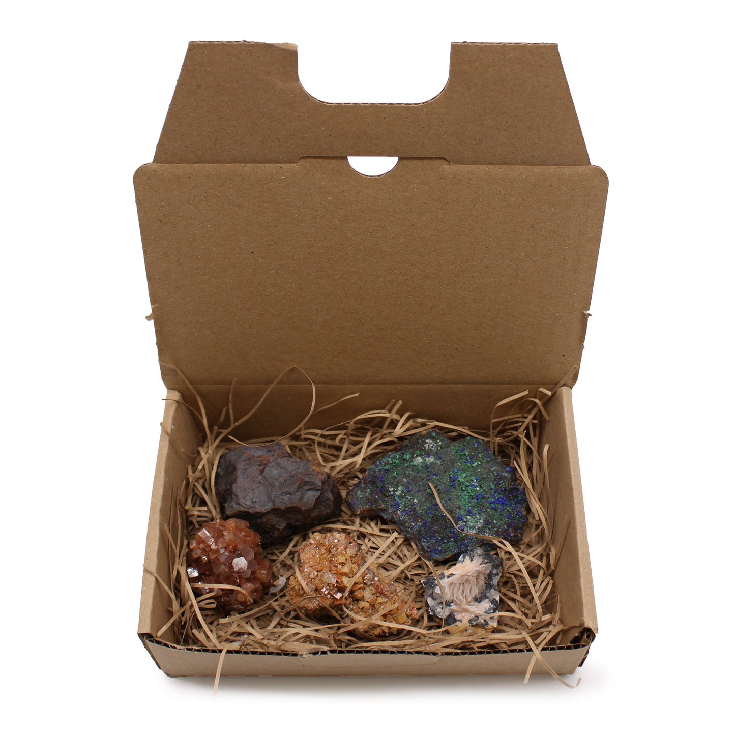 Mineral Specimen Collector's Set | Five Piece Crystal & Mineral Collection