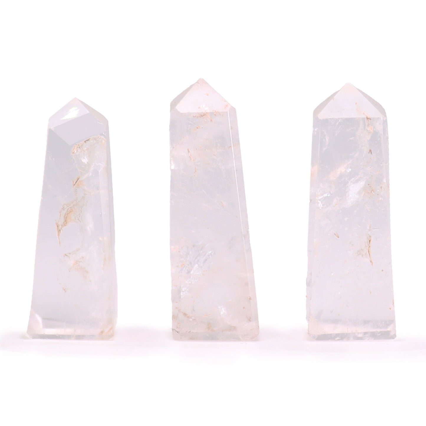 Gemstone Obelisk Points - Clear Quartz