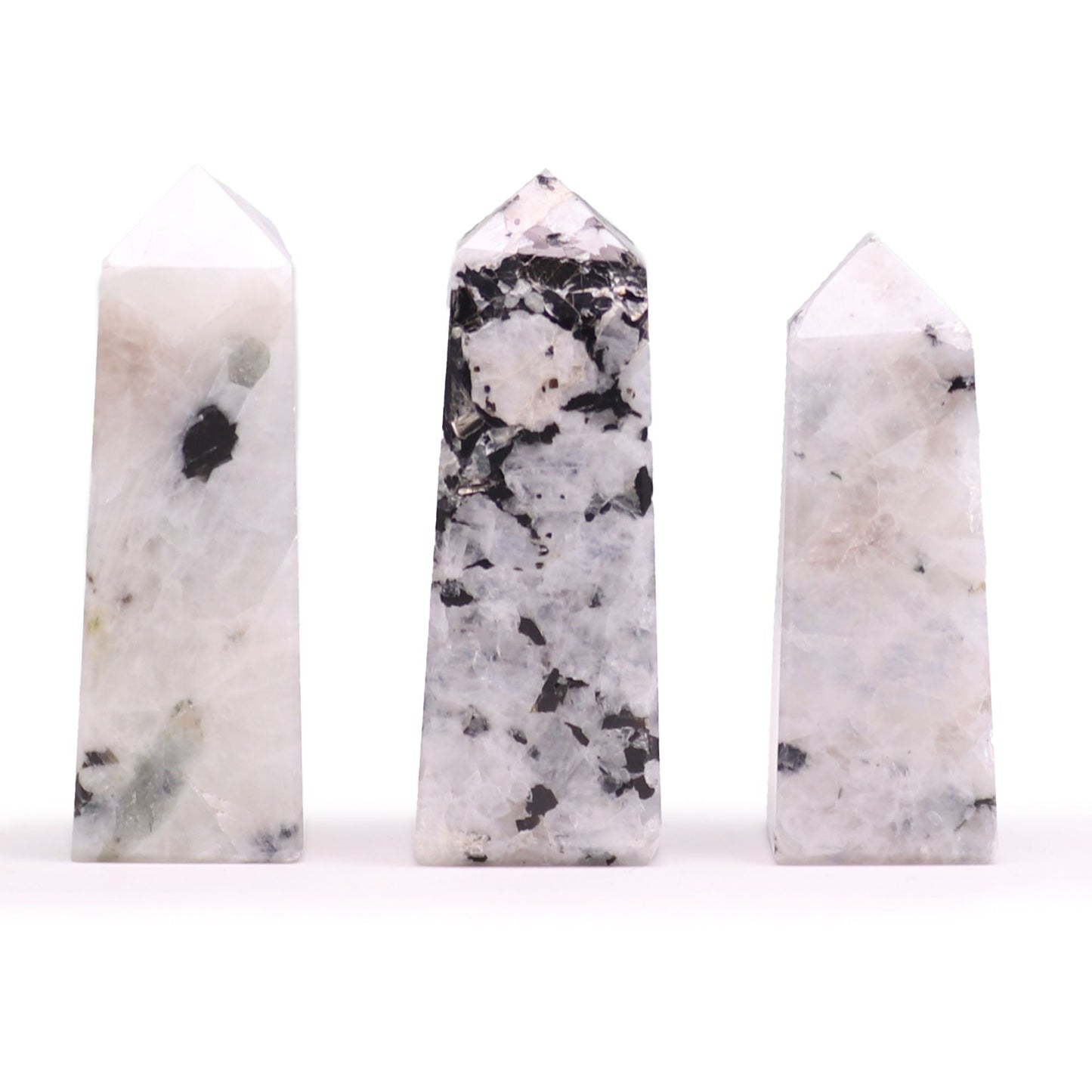 Gemstone Obelisk Points - Moonstone
