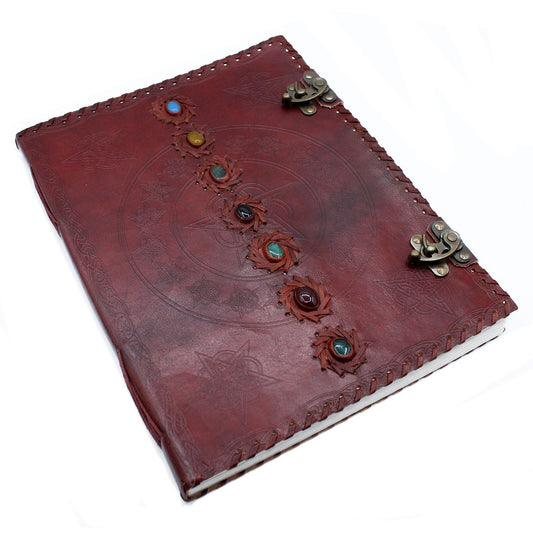 Luxury 7 Chakra Leather Journal