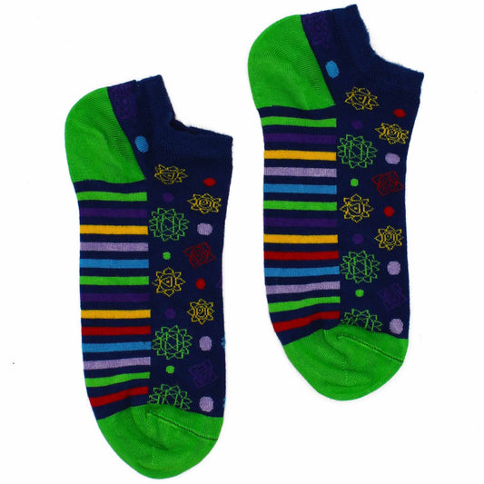 Hop Hare Bamboo Socks Low 7 Chakra