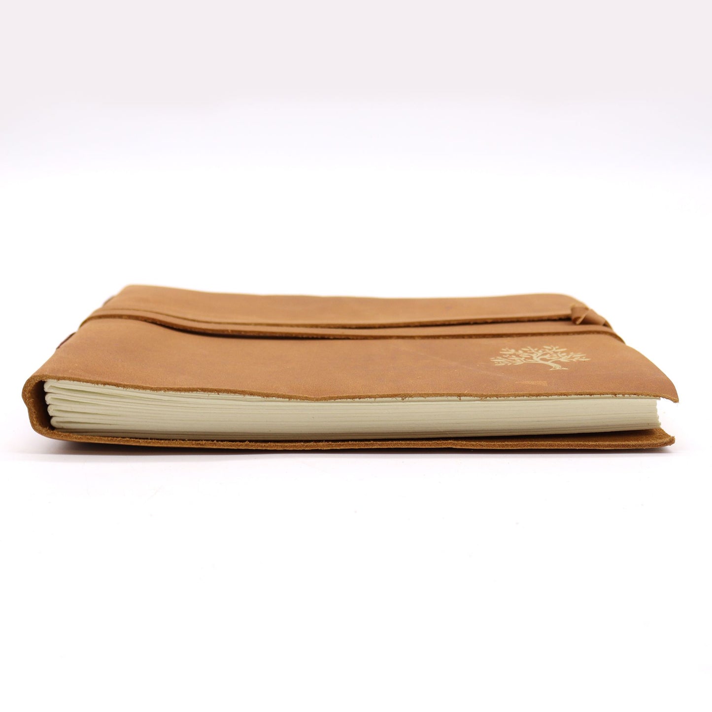 Leather Sketchbook Golden Tree - 144 pages - 18x23cm