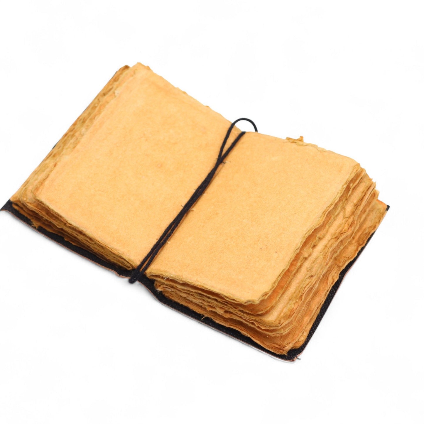 Fat Deckled Edge Leather Notebooks - The Stories I Tell Myself