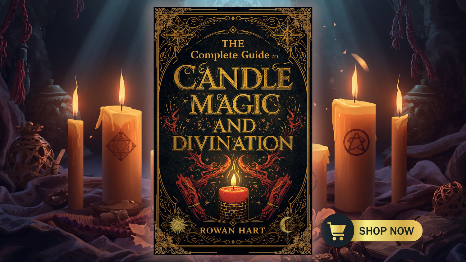 The Best Book on Candle Magic and Divination: A Complete Guide with 36 Spells, Flame Reading and Wax Divination