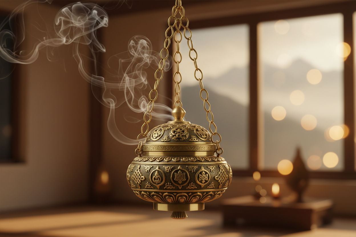 The Sacred Art of Tibetan Incense Burners A Journey Through History, Spirituality, and Tradition