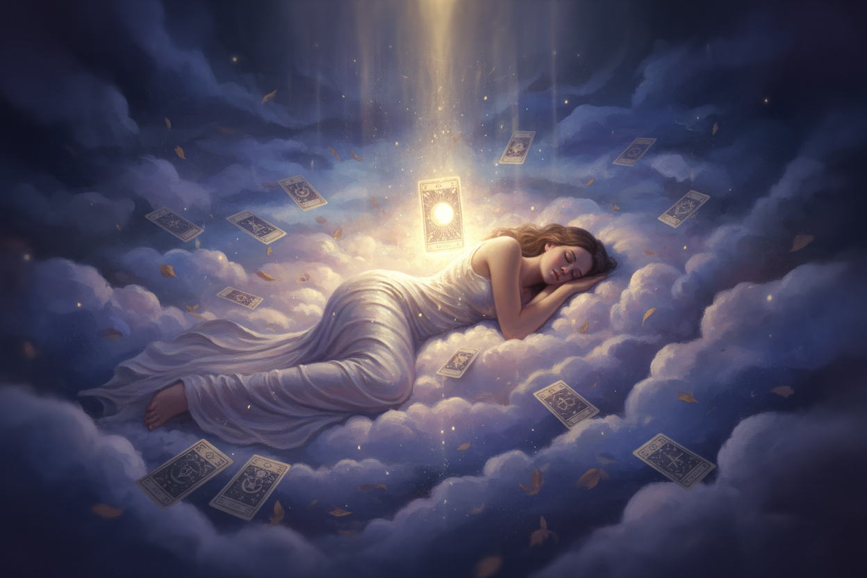Tarot Cards in your Dreams & What It Means When You See Them
