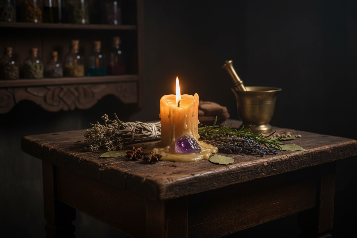 The Real History of Crystal Candles: People Have Been Hiding Gemstones in Wax for Centuries