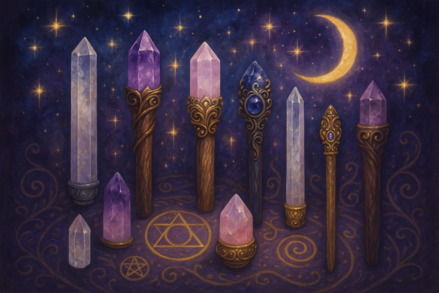Crystal Wands UK: Complete Guide to Choosing & Using Wands | Divine Warrior