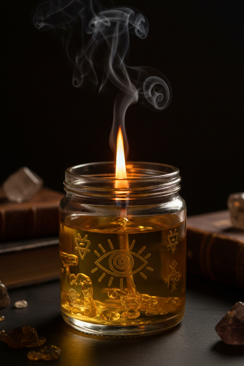 How to read a glass jar candle: what the soot, the wax and the glass are telling you