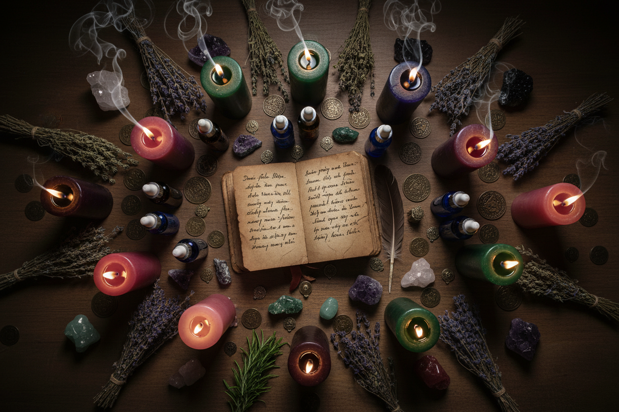 Spell Candle Magic for Beginners Complete Guide to Manifestation ...