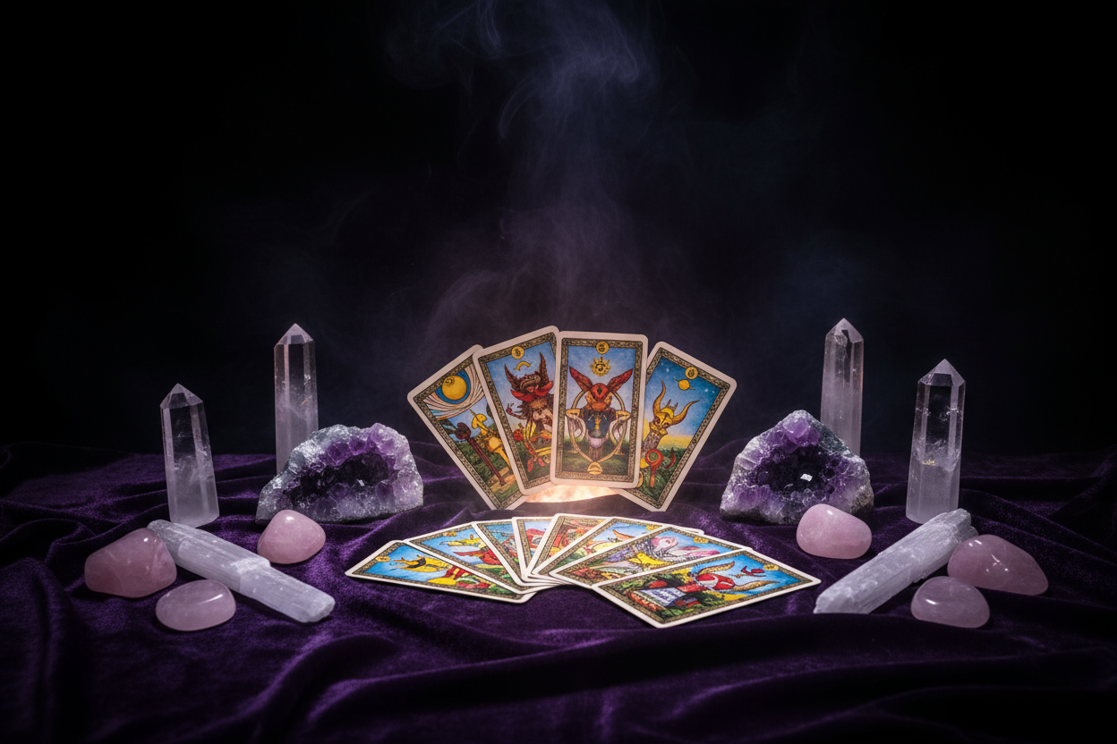 Crystals and Tarot Cards: How to Amplify Your Readings for Deeper Insight