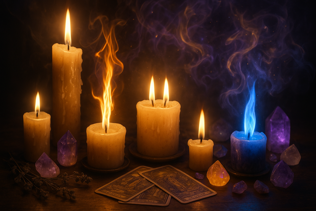 Candle Flame Meanings: What Your Spell Candle Is Telling You