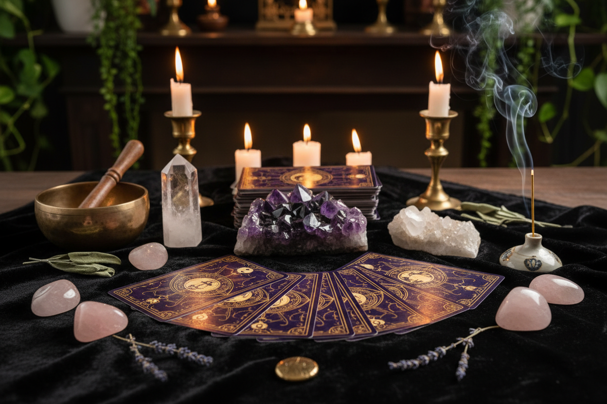 Crystals for Every Tarot Card - 22 Rituals & Pairings Guide – Divine ...