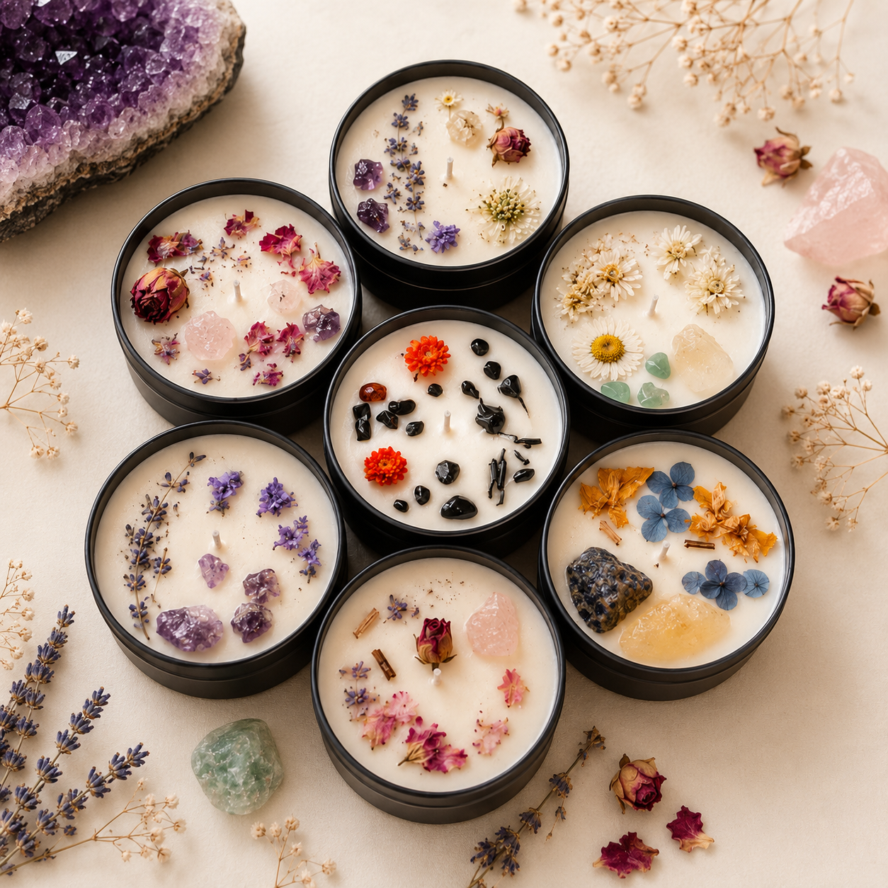 Crystal Candles