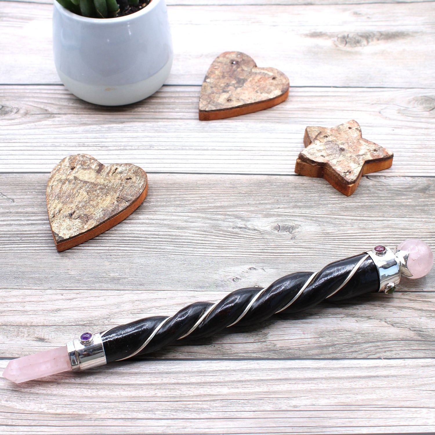 Crystal Wands Healing, Chakra & Gemstone Wands