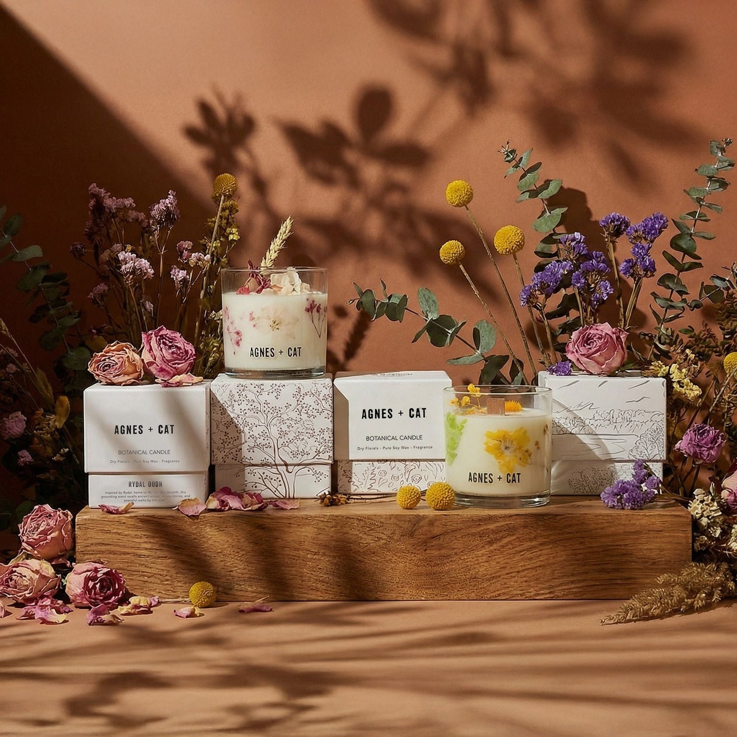 Agnes & Cat Botanical Soy Wax Candles