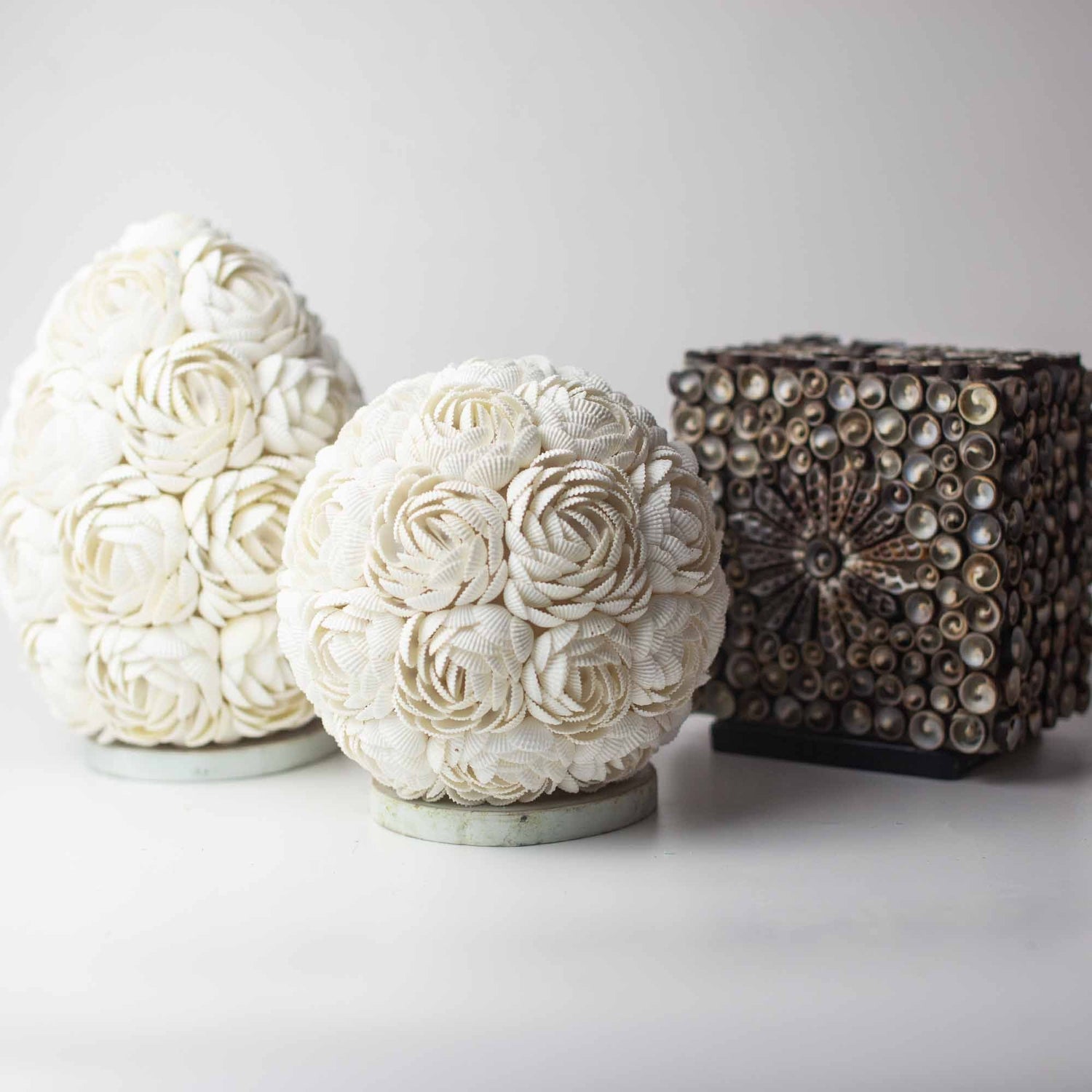 Boho Sea Shell Lamps