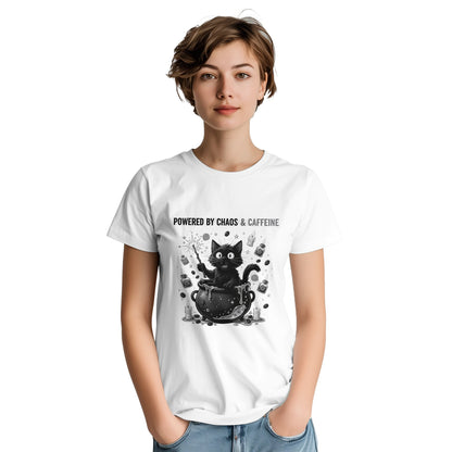 Powered by Chaos 7 Caffeine T Shirt