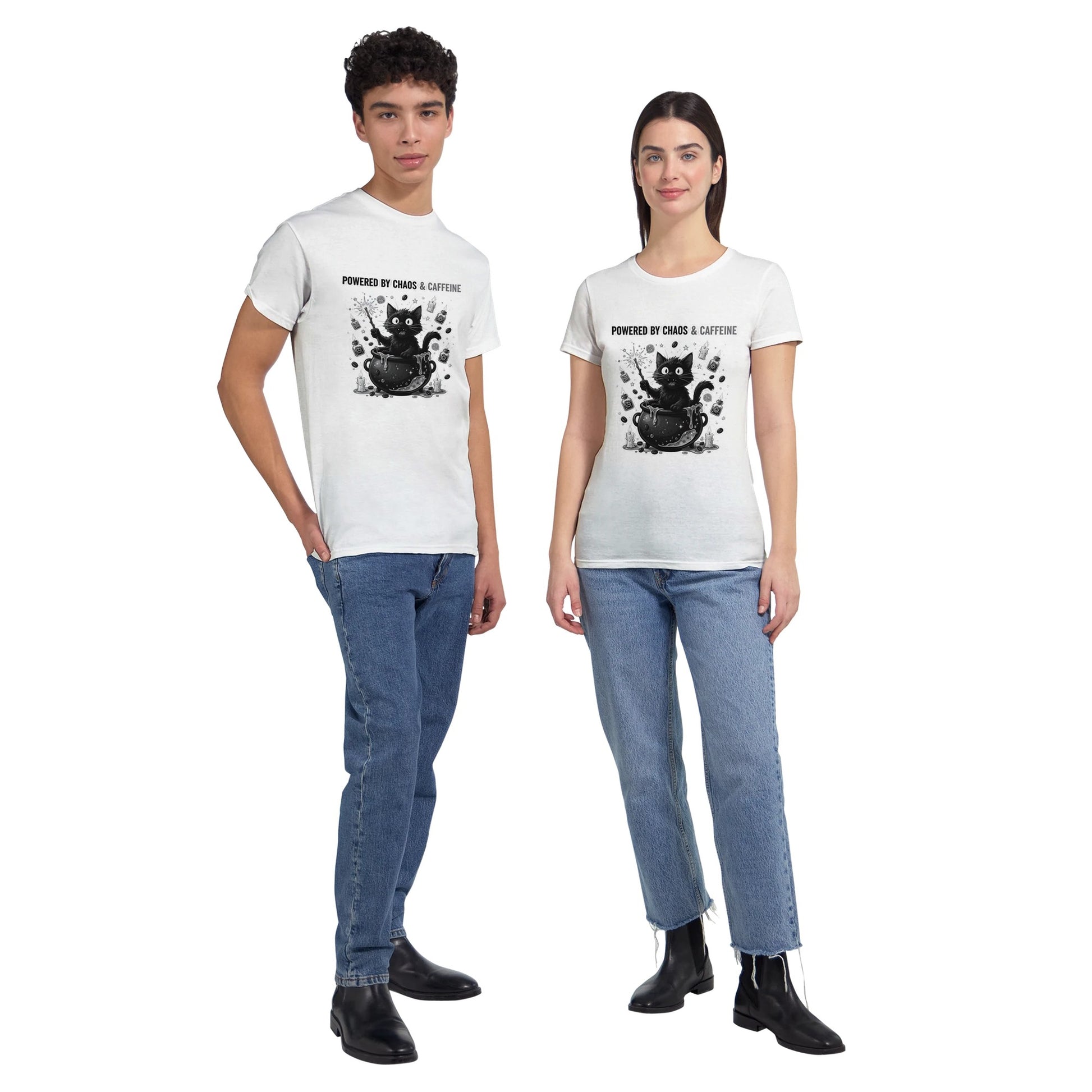 Powered by Chaos 7 Caffeine T Shirt