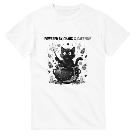 Powered by Chaos 7 Caffeine T Shirt