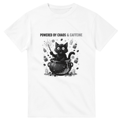 Powered by Chaos 7 Caffeine T Shirt