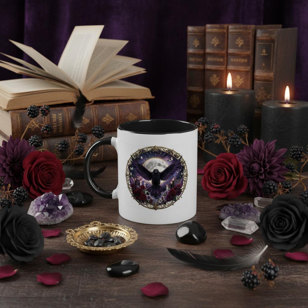 Raven Moon Mug