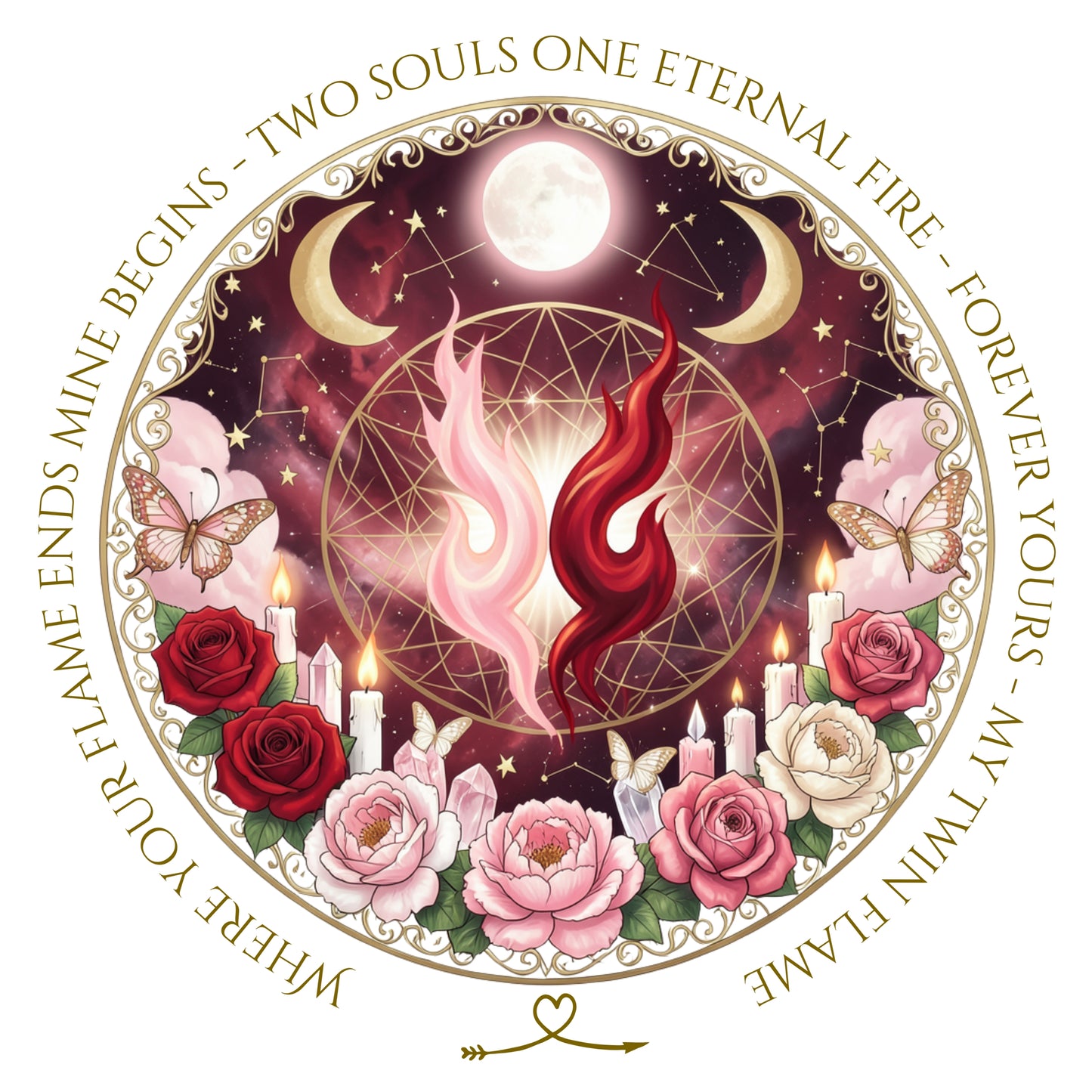Twin Flame Valentine Mug