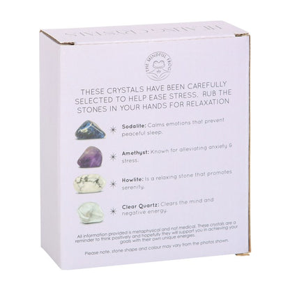 Stress Crystal Set with Moon Trinket Dish