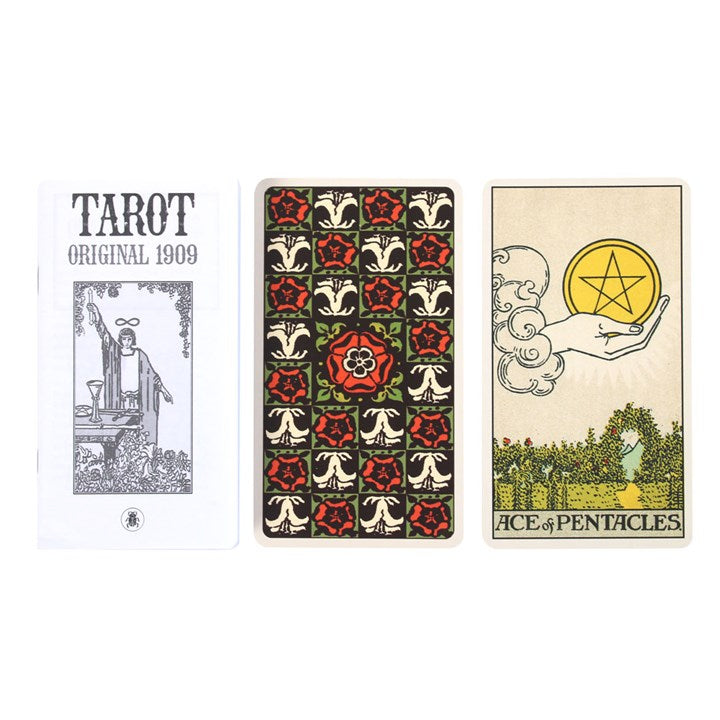 Tarot Original 1909 Rider-Waite Tarot Cards & Guidebook