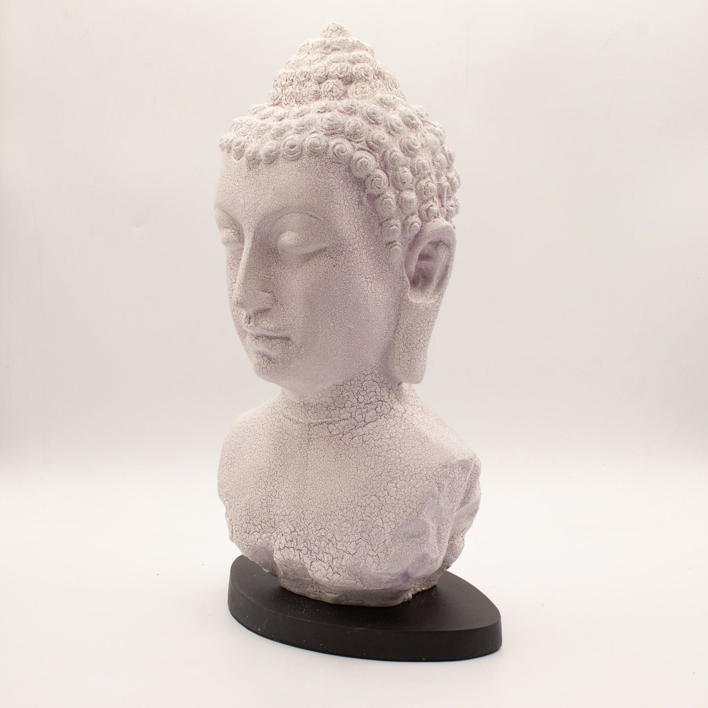 Lavender Buddha Bust Lamp