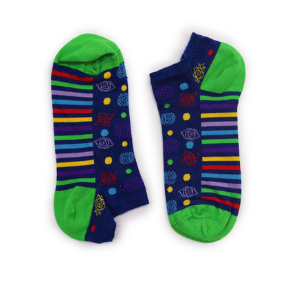 Hop Hare Bamboo Socks Low 7 Chakra