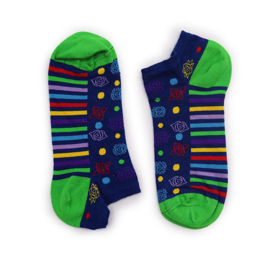 Hop Hare Bamboo Socks Low 7 Chakra
