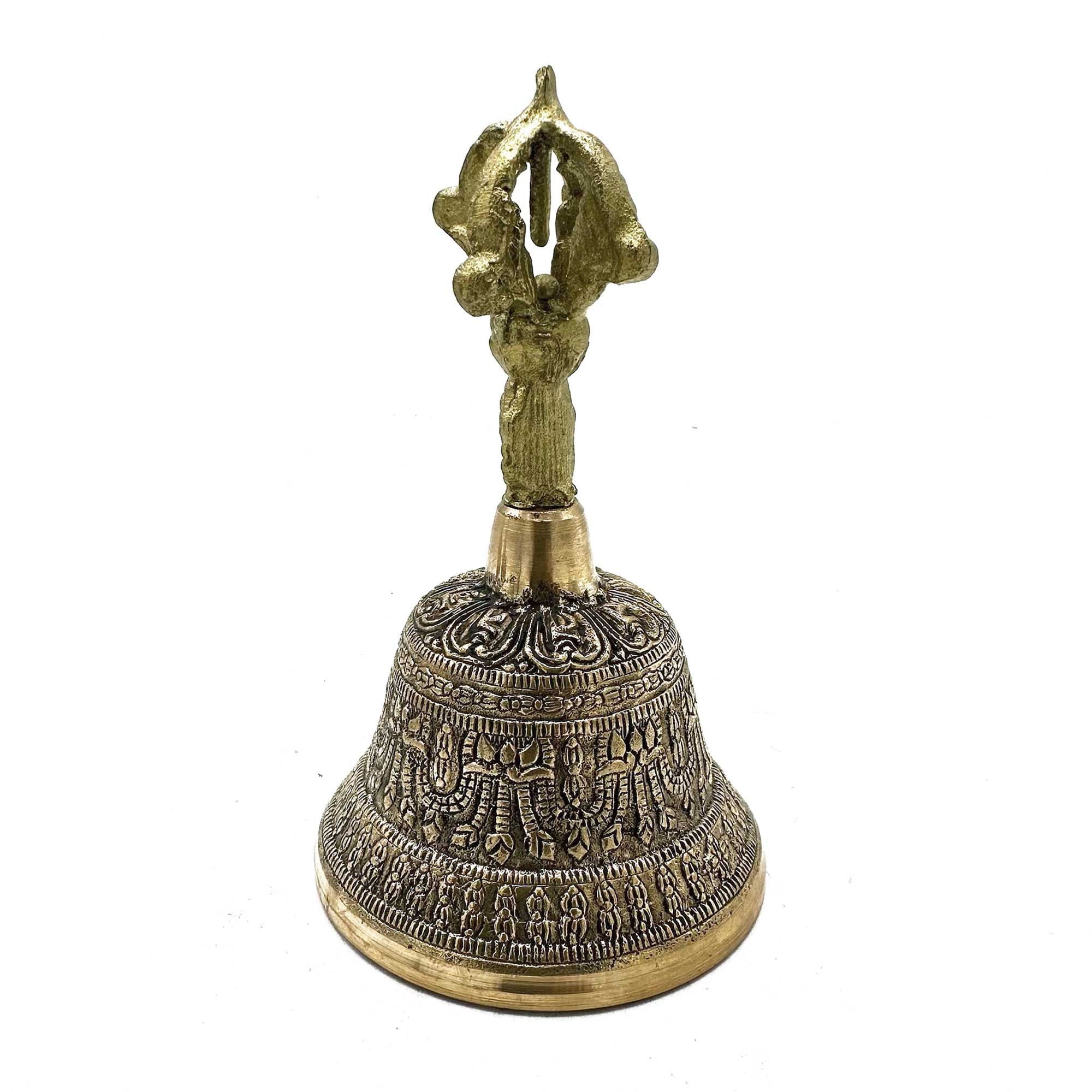 Large Tibetan Tingsha Bell 8x15cm | Meditation & Ritual | UK – Divine ...