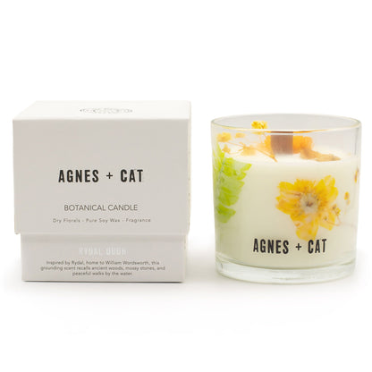 Agnes & Cat Botanical Soy Wax Candle - Rydal Oudh