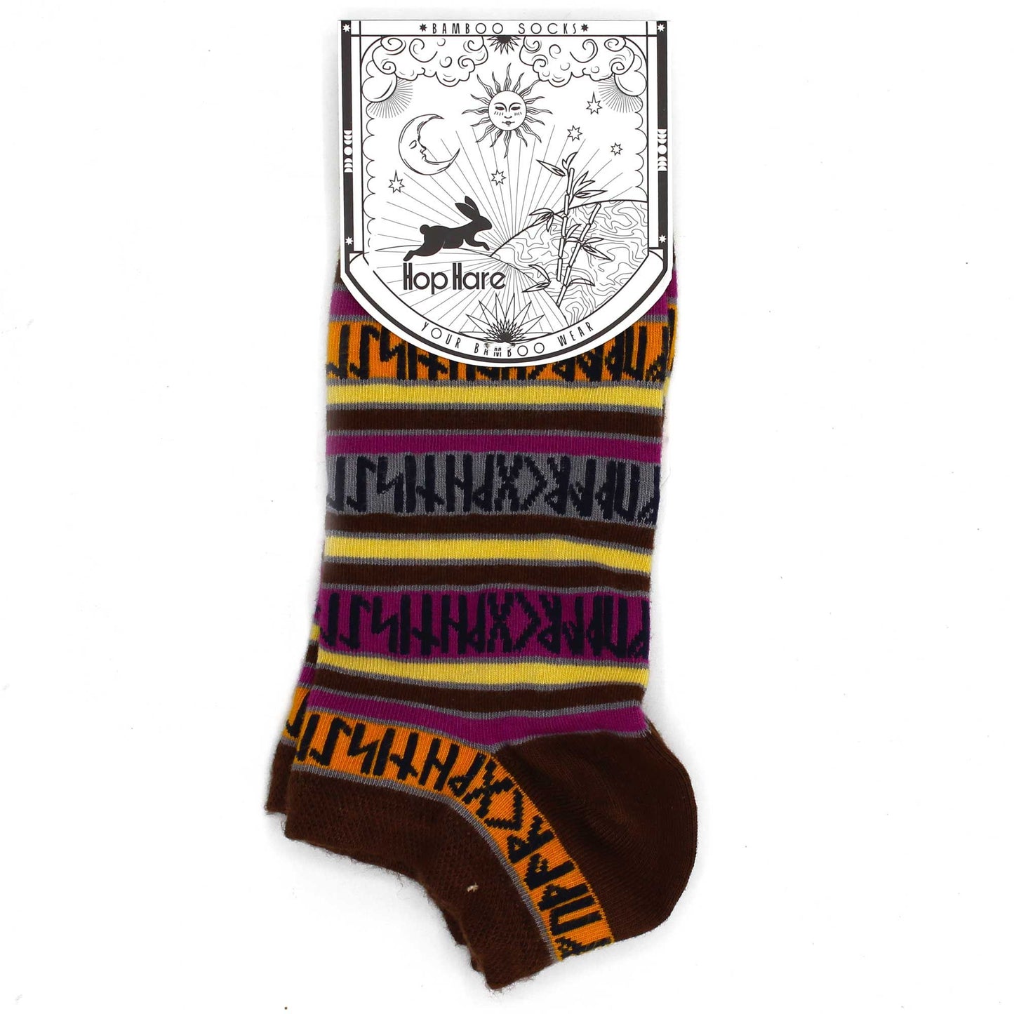 Hop Hare Bamboo Socks Low Rune Stones