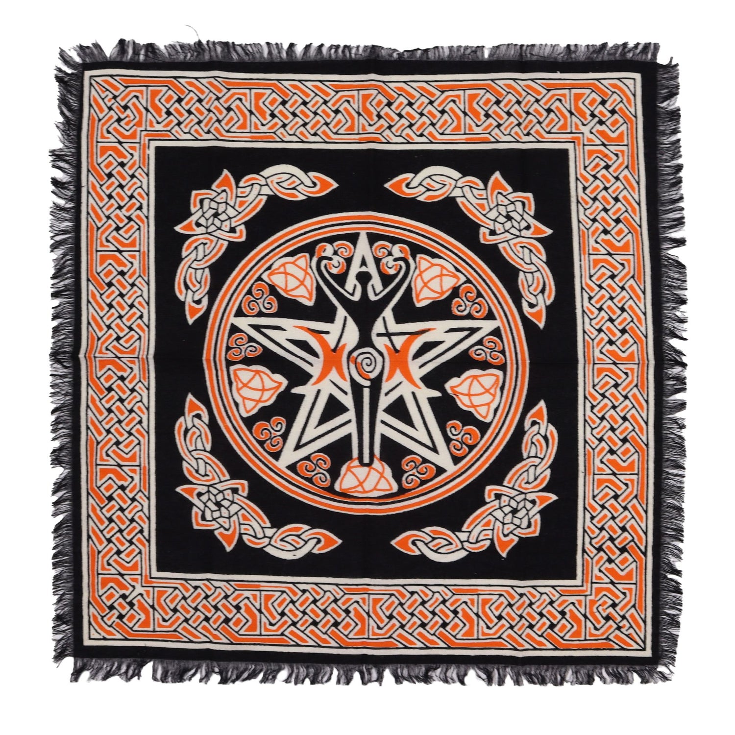 Esoteric Fringed Altar Cloth - Earth Mother