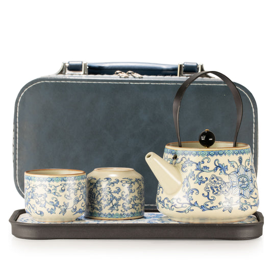 Ru Blue Tea Travel Set