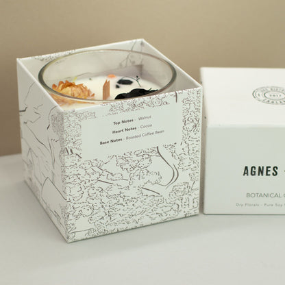 Agnes & Cat Botanical Soy Wax Candle - Lakeland Mocha