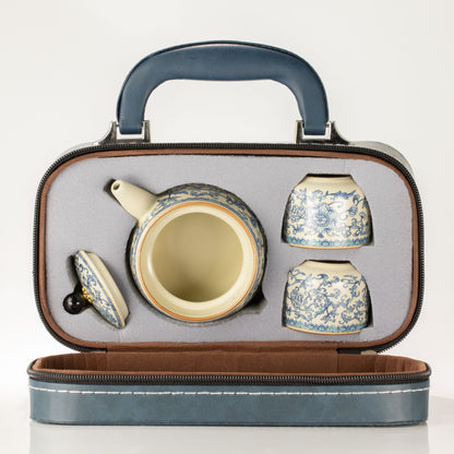 Ru Blue Tea Travel Set