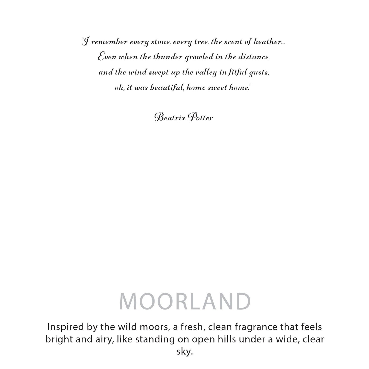 Agnes & Cat Botanical Soy Wax Candle - Moorland