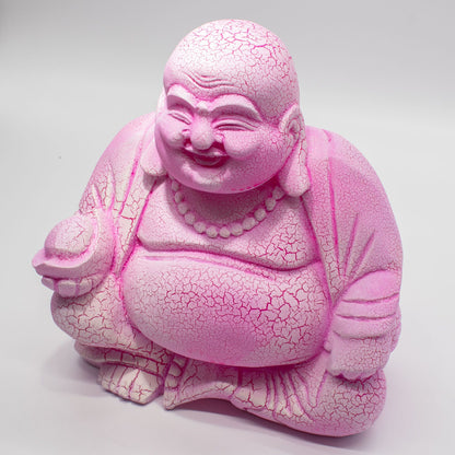 Dragonfruit Laughing Buddha Lamp