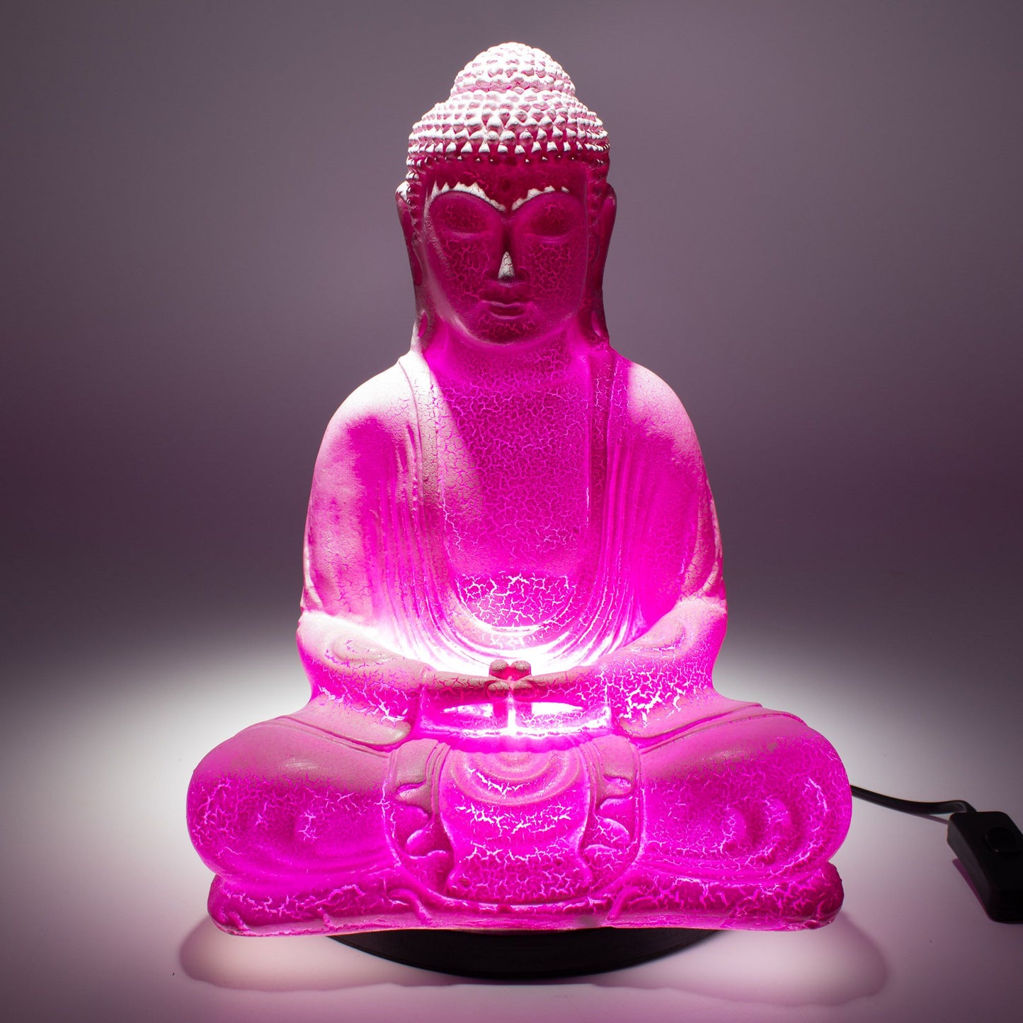Cherry Meditation Buddha Lamp