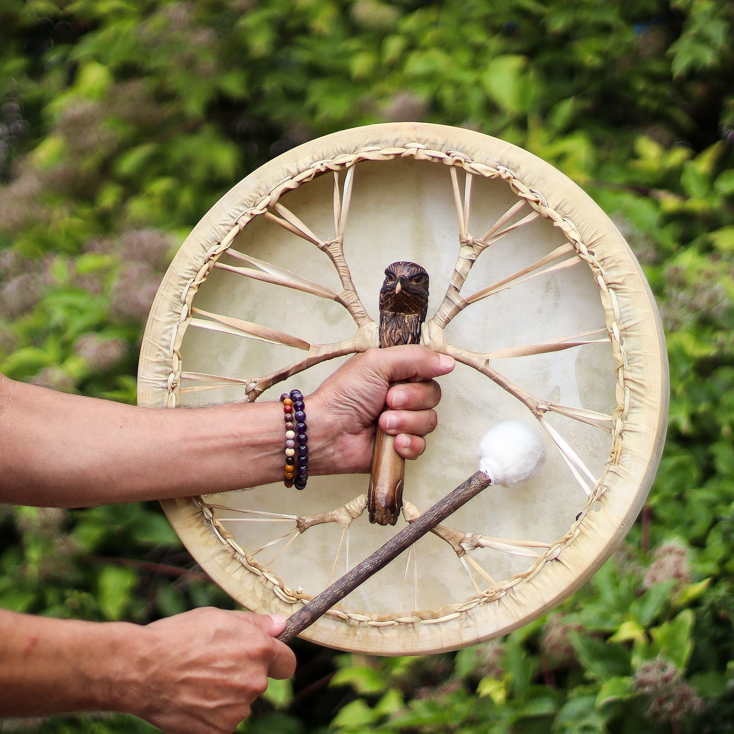 Spirit of the Eagle - Sharman Drum & Stick- Tunable