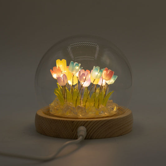 Floral Glow Garden Dome - 20 Multi Tulips